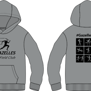 Gazelle Hoodie (Light Grey)